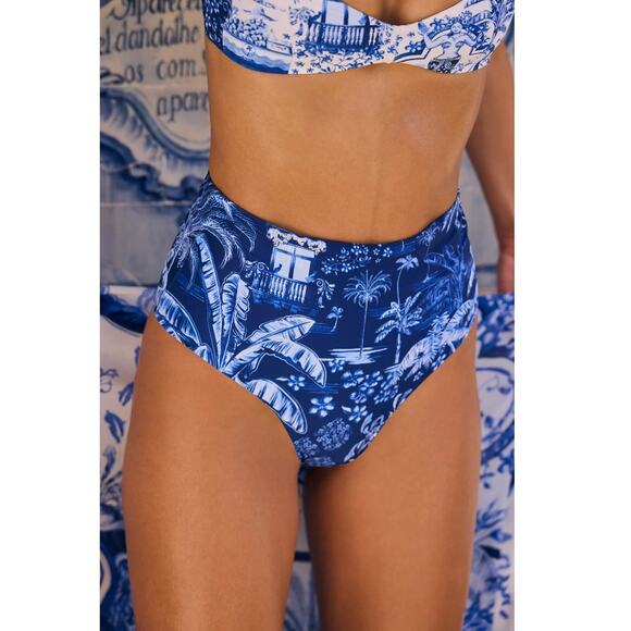 Agua Bendita Malory Tales Bikini Top and Alicia Bikini Bottom Size M - Picture 11 of 12